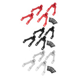 Maxbell RC Car Front and Rear Shock Absorber Bracket 1/12 Professional for MN86 G500 Red