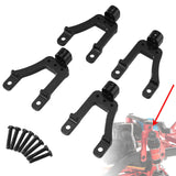 Maxbell RC Car Front and Rear Shock Absorber Bracket 1/12 Professional for MN86 G500 Black