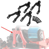 Maxbell RC Car Front and Rear Shock Absorber Bracket 1/12 Professional for MN86 G500 Black