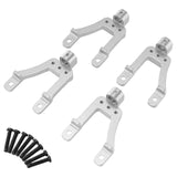 Maxbell RC Car Front and Rear Shock Absorber Bracket 1/12 Professional for MN86 G500 Silver