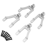Maxbell RC Car Front and Rear Shock Absorber Bracket 1/12 Professional for MN86 G500 Silver