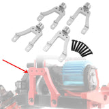 Maxbell RC Car Front and Rear Shock Absorber Bracket 1/12 Professional for MN86 G500 Silver