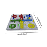 Maxbell Travel Game Family Game Flying Chess Set for Entertainment Family Party Game