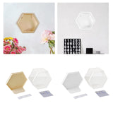 Maxbell Doll Display Case Action Figure Display Case for Perfume Toys Model Vehicles Yellow