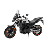 Maxbell 1:12 Scale Motorcycle Model Compact Collectible Toy for Kids Children Adults Silver