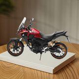 Maxbell 1:12 Scale Motorcycle Model Compact Collectible Toy for Kids Children Adults Red