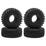 Maxbell 4x 1:10 Easy to Use Versatile Accessories RC Crawler Tires for TRX4 D90 D298