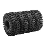 Maxbell 4x 1:10 Easy to Use Versatile Accessories RC Crawler Tires for TRX4 D90 D298