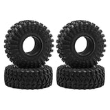 Maxbell 4x 1:10 Easy to Use Versatile Accessories RC Crawler Tires for TRX4 D90 D298