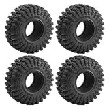 Maxbell 4x 1:10 Easy to Use Versatile Accessories RC Crawler Tires for TRX4 D90 D298