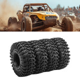 Maxbell 4x 1:10 Easy to Use Versatile Accessories RC Crawler Tires for TRX4 D90 D298