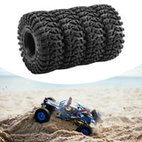 Maxbell 4x 1:10 Easy to Use Versatile Accessories RC Crawler Tires for TRX4 D90 D298
