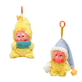 Maxbell Plush Doll Keychain Lovely Handbag Pendant for Women Birthday Party Supplies Hold Book