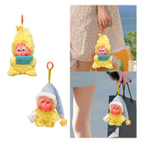 Maxbell Plush Doll Keychain Lovely Handbag Pendant for Women Birthday Party Supplies Hold Book