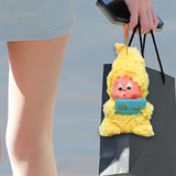 Maxbell Plush Doll Keychain Lovely Handbag Pendant for Women Birthday Party Supplies Hold Book