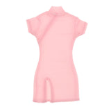 Maxbell 1:6 Scale Women Cheongsam Dress Cosplay for 12'' Action Figure Body Dress up Pink