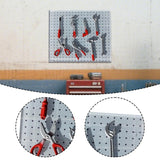 Maxbell 8Pcs 1/64 Car Garage Tools Set Mini for Architecture Model Car Repair Tools Red