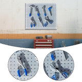 Maxbell 8Pcs 1/64 Car Garage Tools Set Mini for Architecture Model Car Repair Tools Blue
