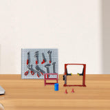 Maxbell 1/64 Diorama Garage Stuff Oil Drum Architecture Model Furniture Repair Tools