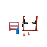 Maxbell 1/64 Diorama Garage Stuff Oil Drum Architecture Model Furniture Repair Tools