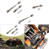 Maxbell RC Car Drive Shaft Sturdy Replacement Adjustable Upgrade Part for 1/12 H12Y+ Front Rear Shafts