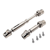 Maxbell RC Car Drive Shaft Sturdy Replacement Adjustable Upgrade Part for 1/12 H12Y+ Front Rear Shafts