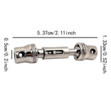 Maxbell RC Car Drive Shaft Sturdy Replacement Adjustable Upgrade Part for 1/12 H12Y+ Front Drive Shafts