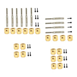 Maxbell RC Car Wheel Hexes Parts Easy to Install Remote Control Car Widened Combiner 6x6 Has Output Shaft