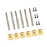 Maxbell RC Car Wheel Hexes Parts Easy to Install Remote Control Car Widened Combiner 6x6 Has Output Shaft