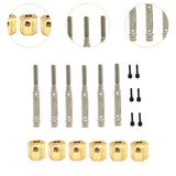 Maxbell RC Car Wheel Hexes Parts Easy to Install Remote Control Car Widened Combiner 6x6 Has Output Shaft