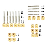 Maxbell RC Car Wheel Hexes Parts Easy to Install Remote Control Car Widened Combiner 6x6 Has Output Shaft