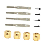 Maxbell RC Car Wheel Hexes Parts Easy to Install Remote Control Car Widened Combiner 4x4 Has Output Shaft