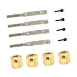 Maxbell RC Car Wheel Hexes Parts Easy to Install Remote Control Car Widened Combiner 4x4 Has Output Shaft