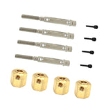 Maxbell RC Car Wheel Hexes Parts Easy to Install Remote Control Car Widened Combiner 4x4 Has Output Shaft