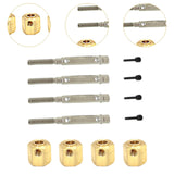 Maxbell RC Car Wheel Hexes Parts Easy to Install Remote Control Car Widened Combiner 4x4 Has Output Shaft