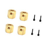 Maxbell RC Car Wheel Hexes Parts Easy to Install Remote Control Car Widened Combiner 4x4 No Output Shaft