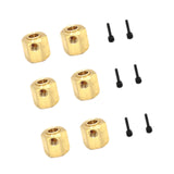 Maxbell RC Car Wheel Hexes Parts Easy to Install Remote Control Car Widened Combiner 6x6 No Output Shaft