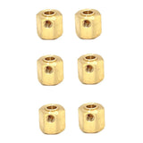 Maxbell RC Car Wheel Hexes Parts Easy to Install Remote Control Car Widened Combiner 6x6 No Output Shaft
