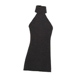 Maxbell 1:12 Women Dress Mini Doll Elastic Dress for 6inch Action Figure Accessories black