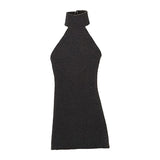 Maxbell 1:12 Women Dress Mini Doll Elastic Dress for 6inch Action Figure Accessories black