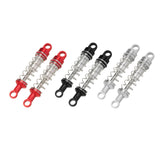 Maxbell 2 Pieces RC Car Shock Absorbers 1:12 Replace RC Shocks for D90 MN168 MN99sv2 Red