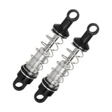 Maxbell 2 Pieces RC Car Shock Absorbers 1:12 Replace RC Shocks for D90 MN168 MN99sv2 Black