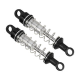 Maxbell 2 Pieces RC Car Shock Absorbers 1:12 Replace RC Shocks for D90 MN168 MN99sv2 Black