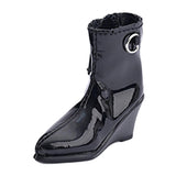 Maxbell 1:6 Action Figure Shoes Hollow Boots Doll Costume Accessories for 12" Female Black