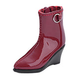 Maxbell 1:6 Action Figure Shoes Hollow Boots Doll Costume Accessories for 12" Female Red