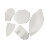Maxbell 5Pcs Acrylic Quilting Template Rulers Turtle Template Ruler Set for Beginner
