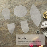 Maxbell 5Pcs Acrylic Quilting Template Rulers Turtle Template Ruler Set for Beginner