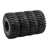 Maxbell 4Pcs 1.9inch RC Crawler Tires Od 4.9inch Rubber for TRX4 TRX6 1/10 Accessory