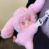 Maxbell Plush Stuffed Doll Bag Soft Creative Comfortable Lovely Cute Crossbody Purse 1 Piece