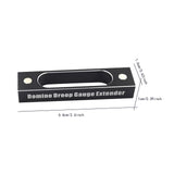 Maxbell 4Pcs RC Chassis Droop Gauge Pocket with Markings for 1:10 Scale Touring Cars
